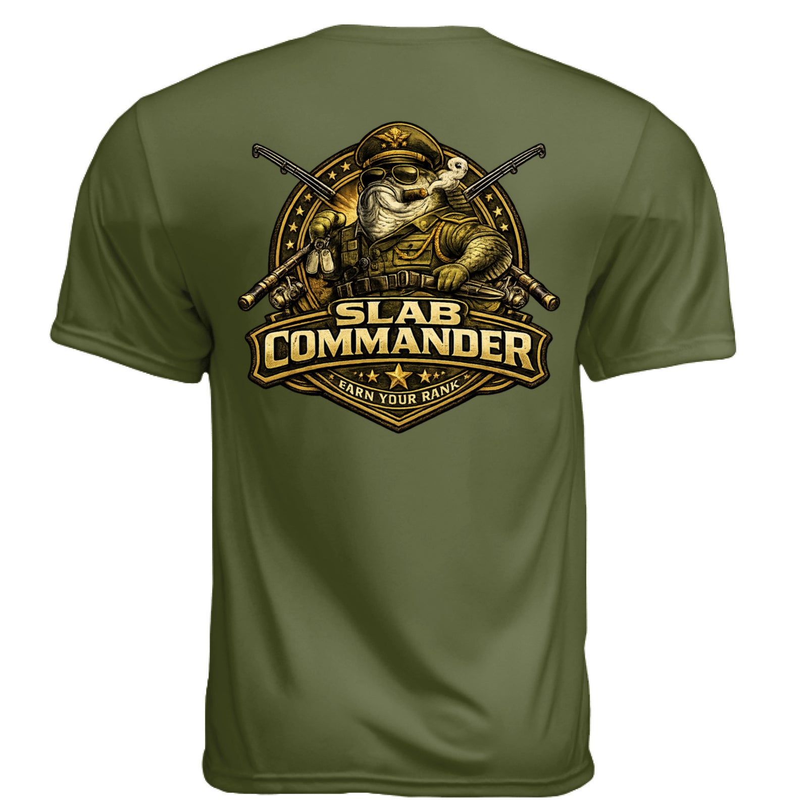 MILITARY GREEN - BACK